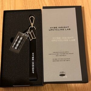 Hybe insight BTS keyring upcycling lab